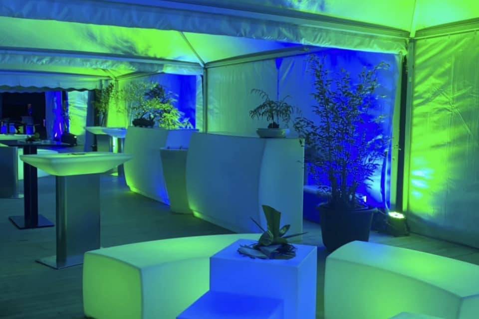 Mobilier lumineux