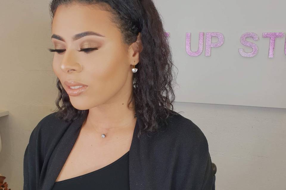 Samyra Mbm maquillage