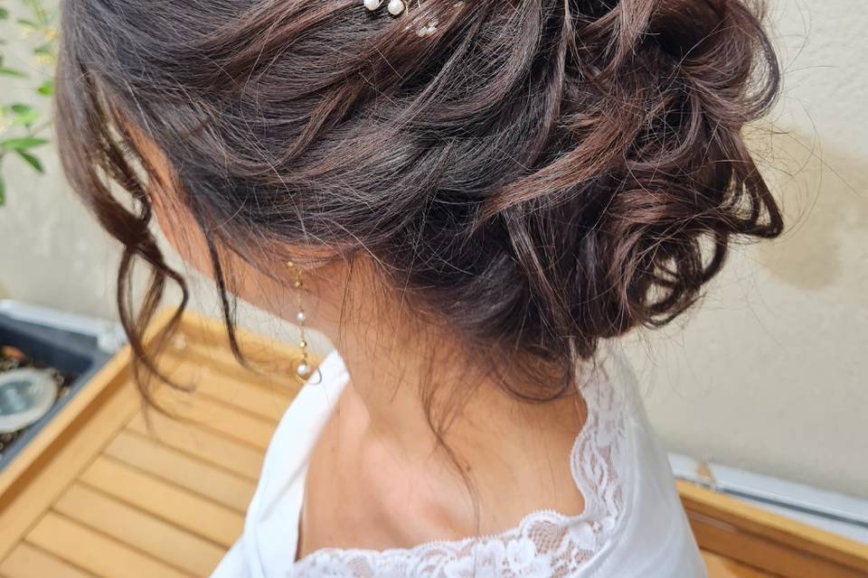 Chignon mariée