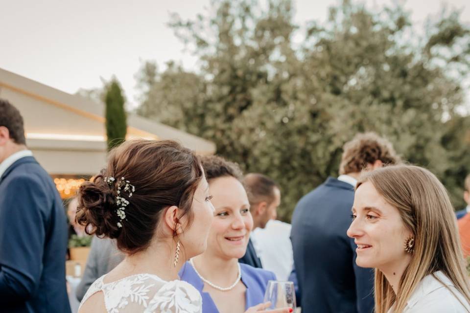 Chignon mariée