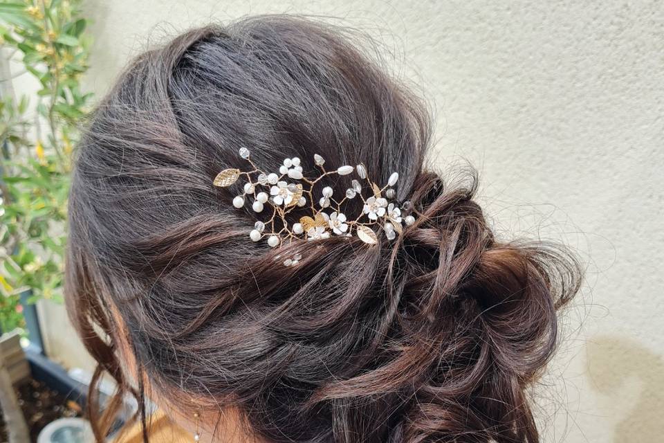 Chignon mariée