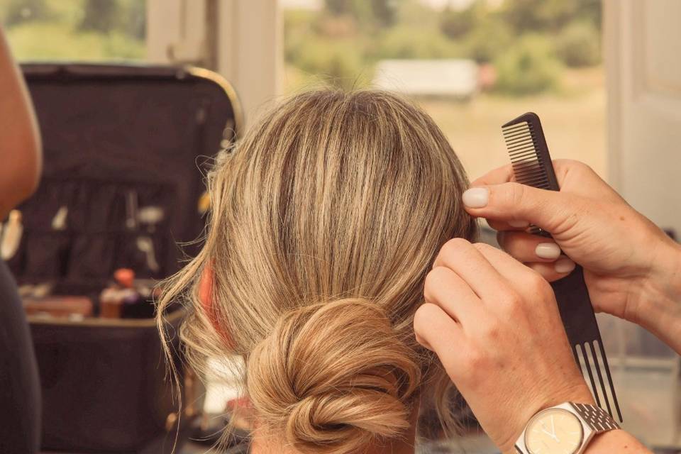 Chignon mariée
