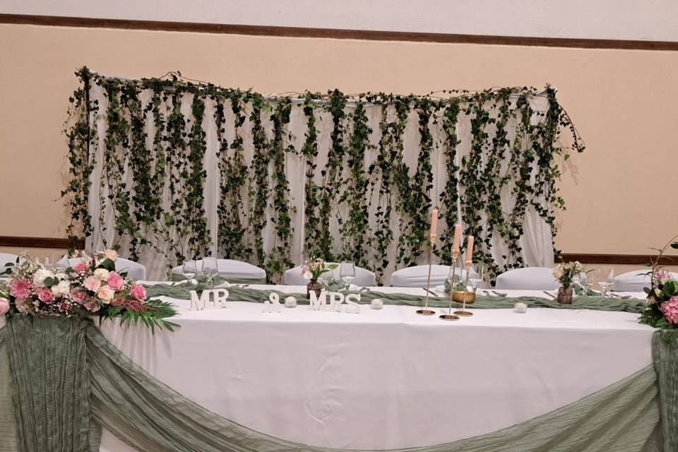 Table d honneur