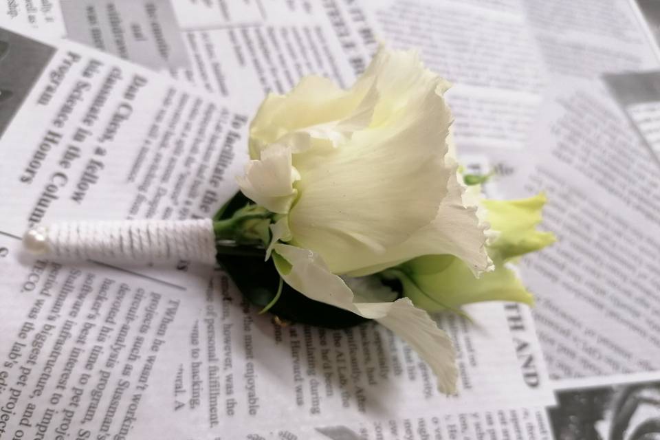 Bouquet de mariée demi-chute