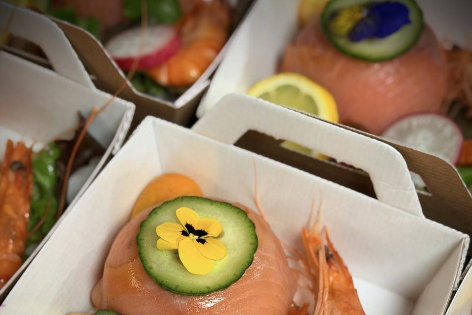 Dôme de saumon