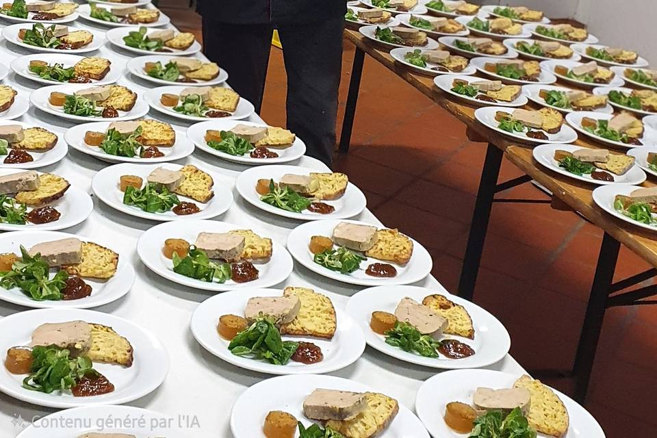 Dressage entrée