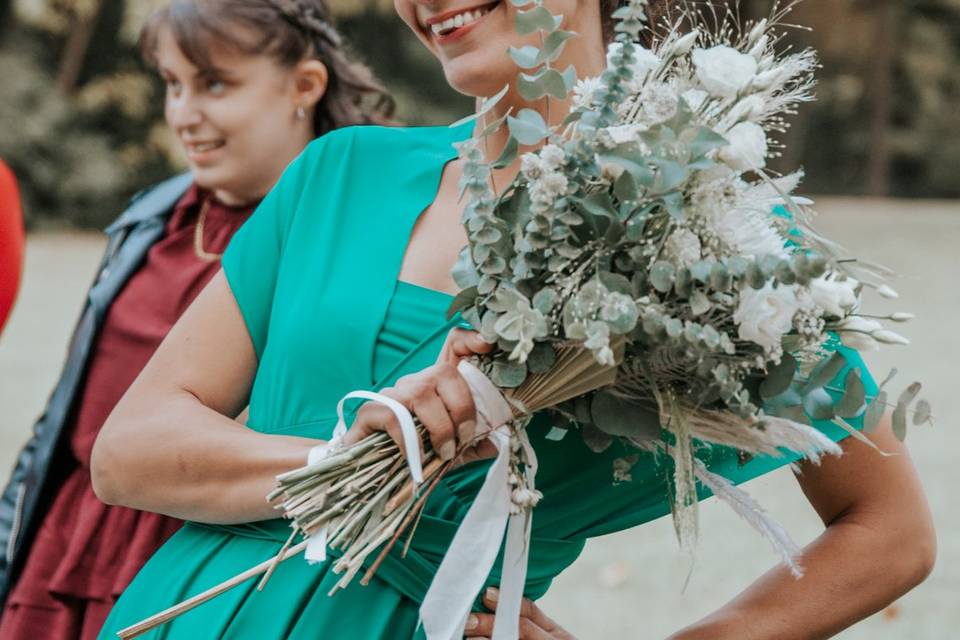 Le jeté du bouquet