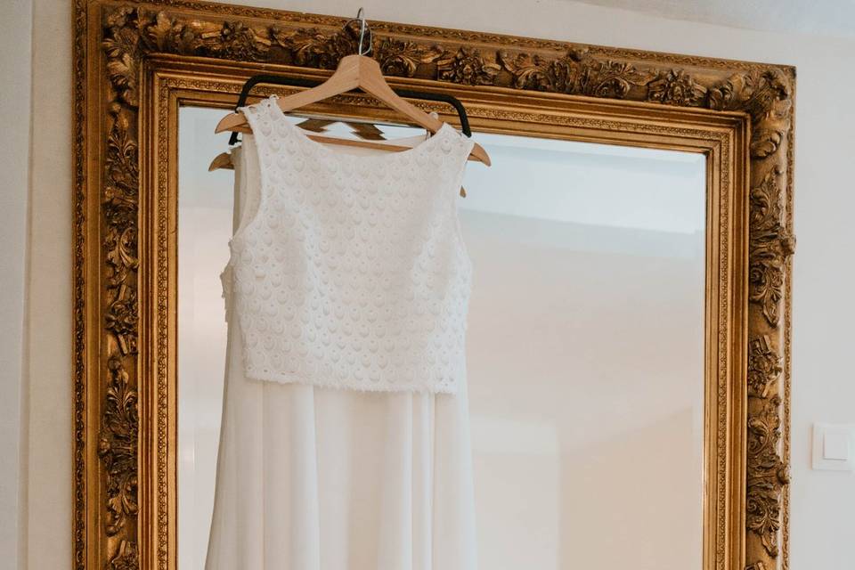 Préparatifs de la mariée
