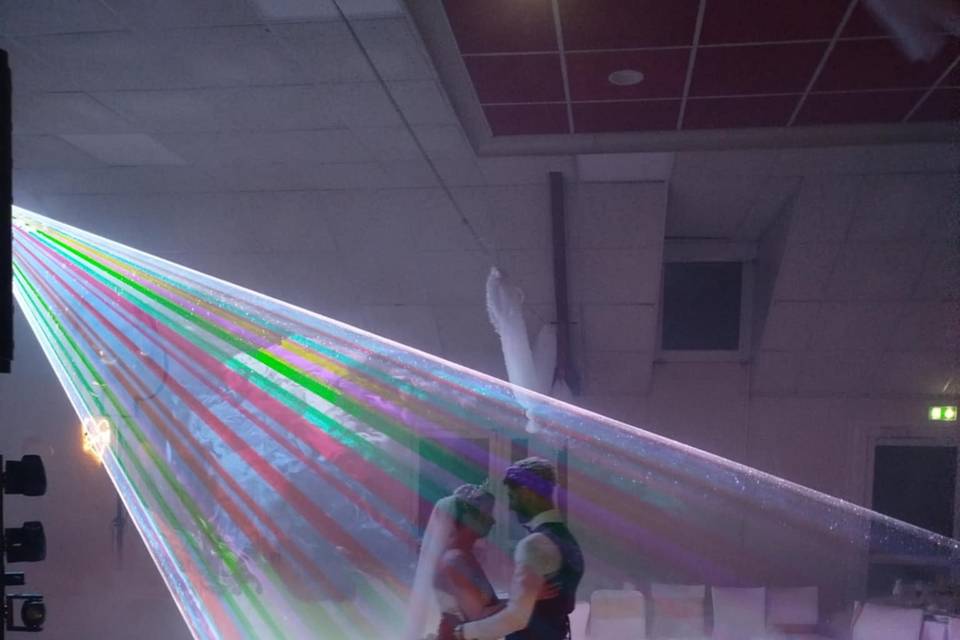 Show laser'