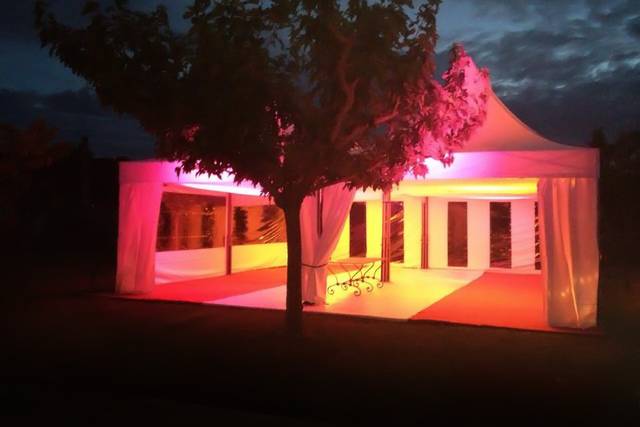 Chapiteaux mariage PACA
