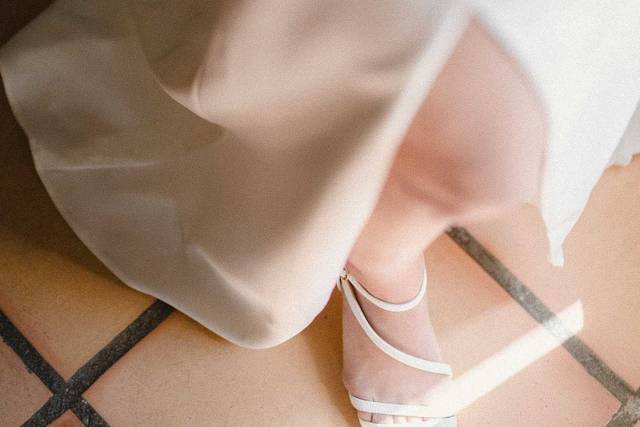 Robe de mariée fente