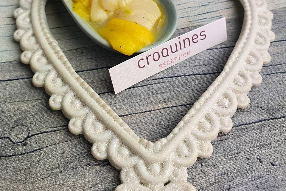 Croquines Réception