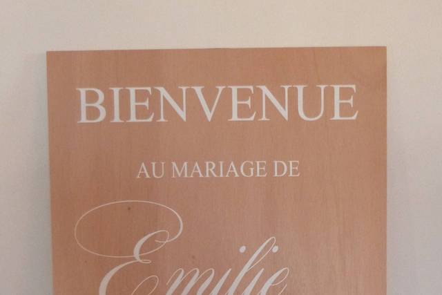Tableau en bois