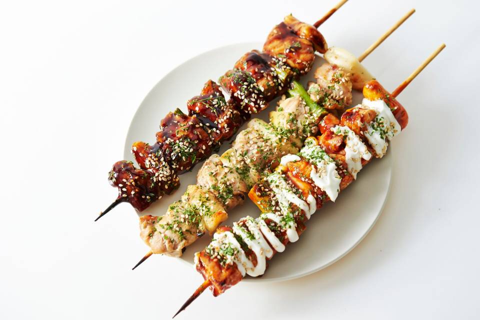 Atelier plancha avec brochette