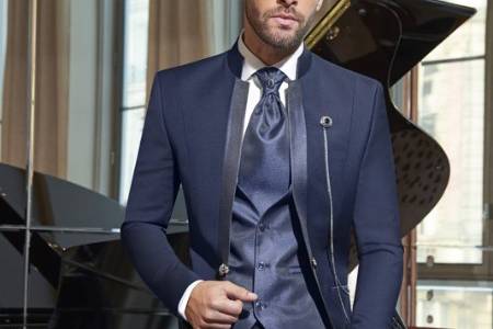 Costume mariage homme Malaga marine