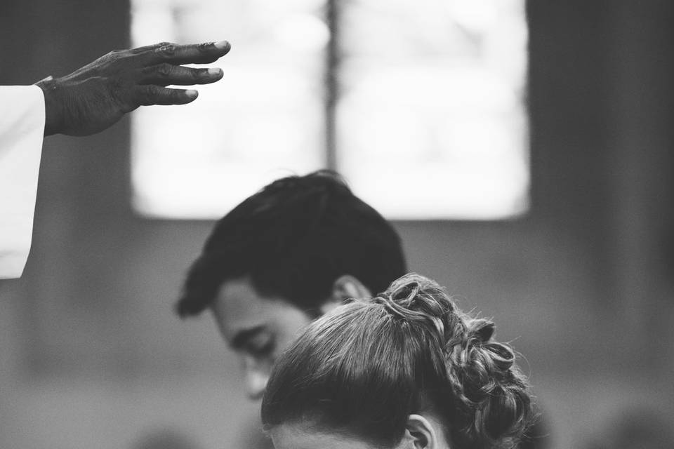 Cérémonie à l'église