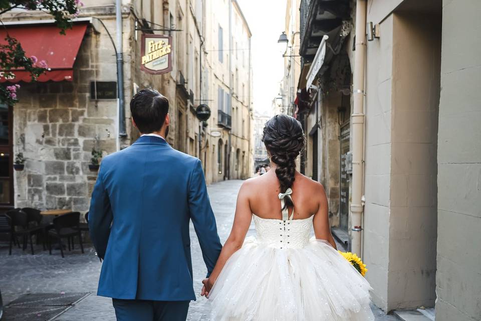 Couple Montpellier mariage