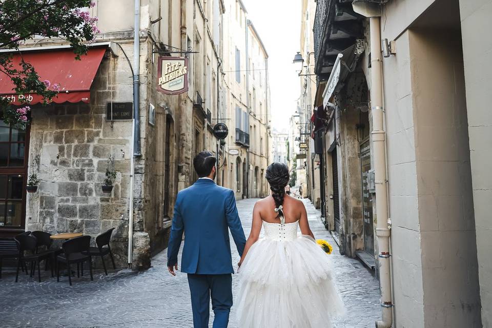 Couple Montpellier mariage