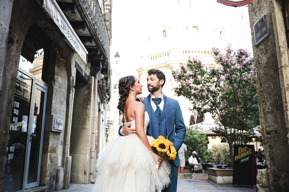Couple Montpellier mariage
