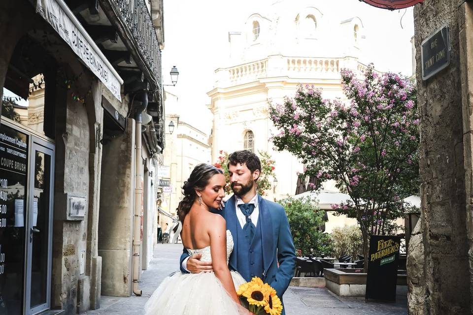 Couple Montpellier mariage