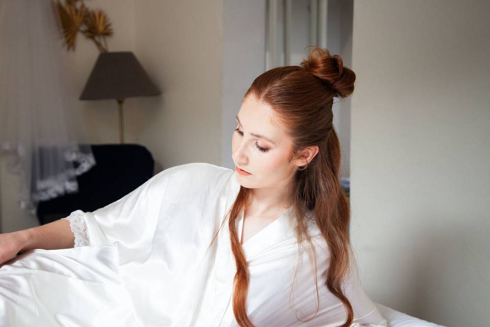 Préparatifs mariée mariage