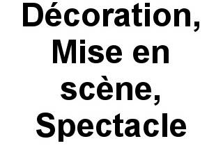 Décoration, Mise en scène, Spectacle Logo