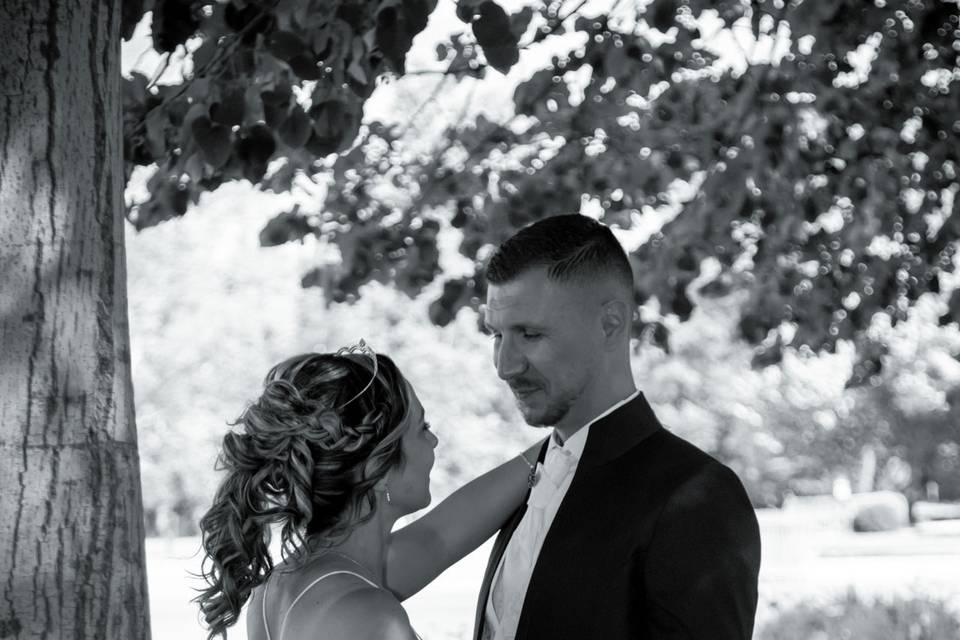 Photo couple N&B