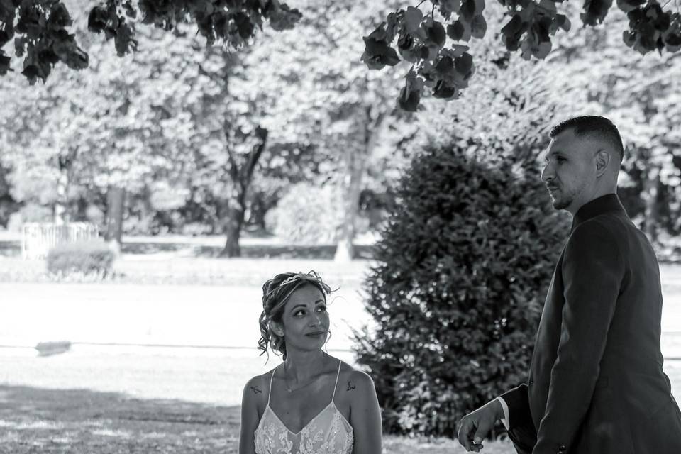 Photo couple N&B