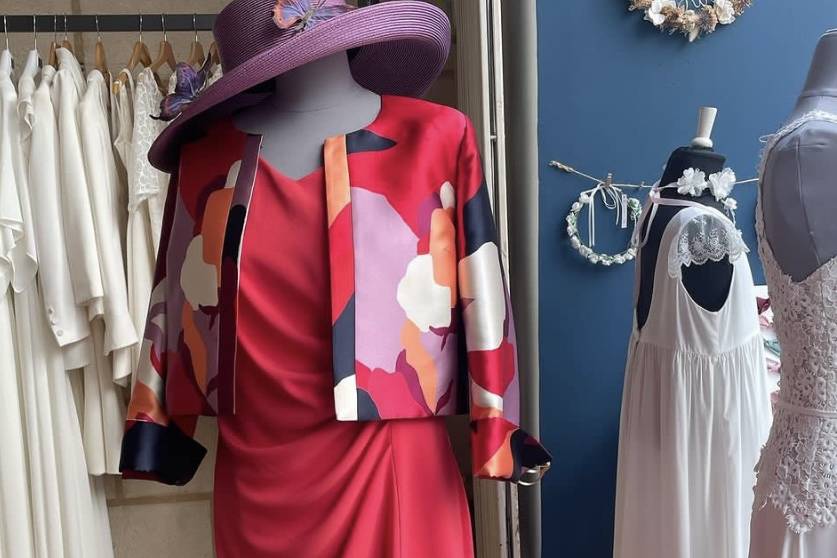 Robe Marine Veste Thérèse