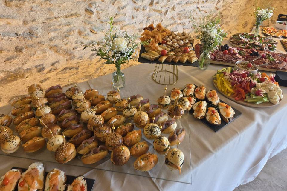Buffet mariage Sérena Maximin