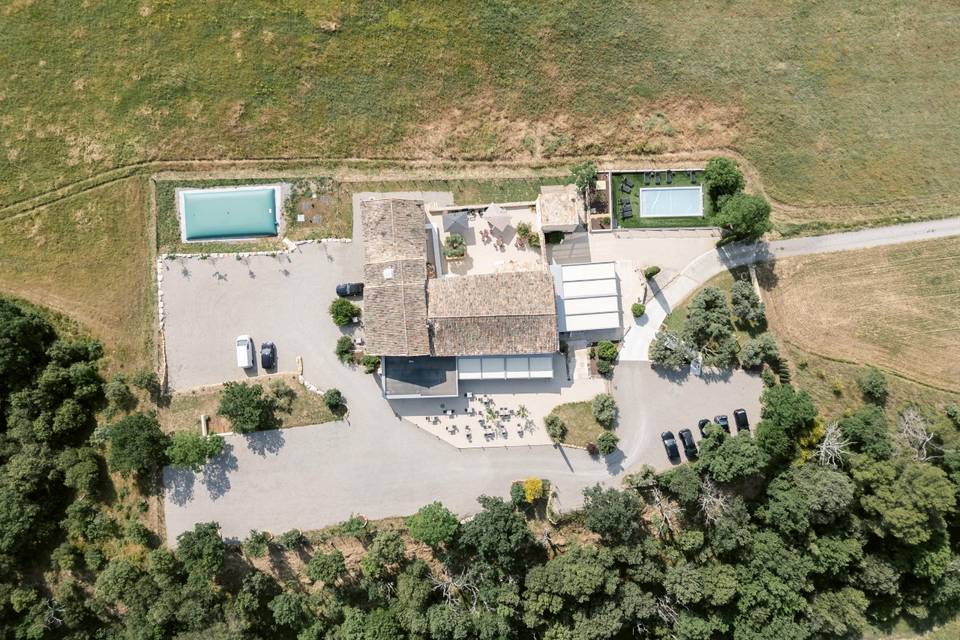 Vu du ciel par drone