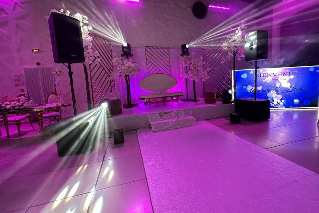 Installation mur LED
