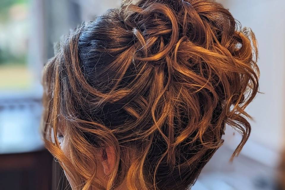 Chignon haut
