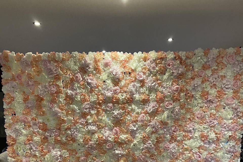 Mur de fleur