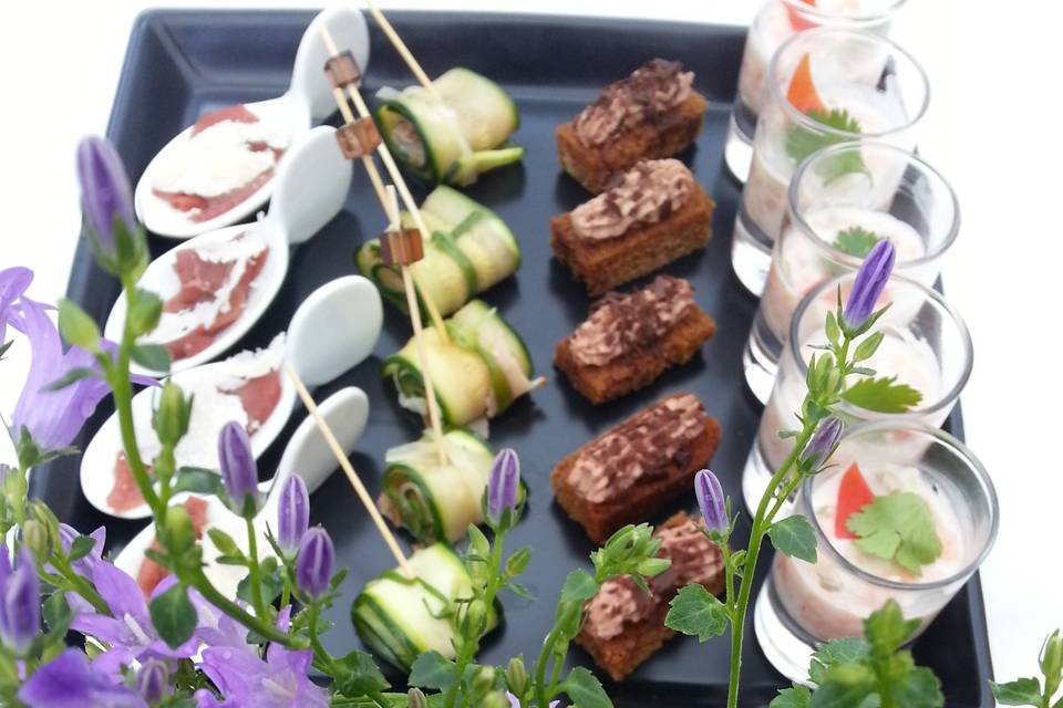 Petits fours salés maison