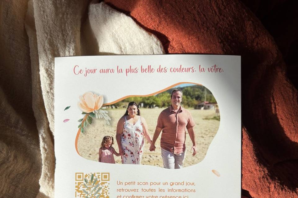 Faire-part de mariage