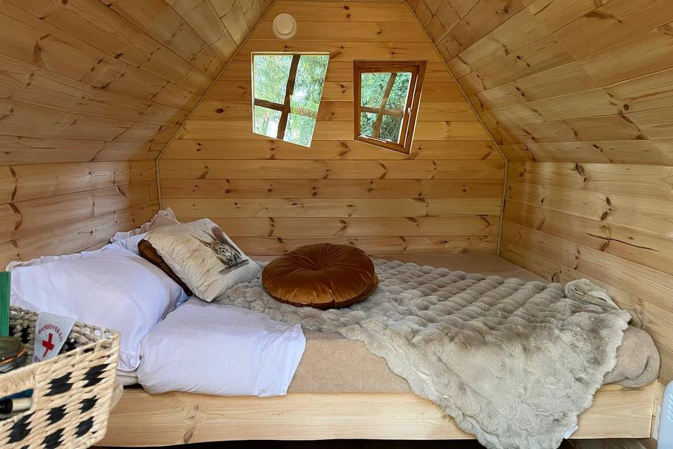 Cabane - intérieur