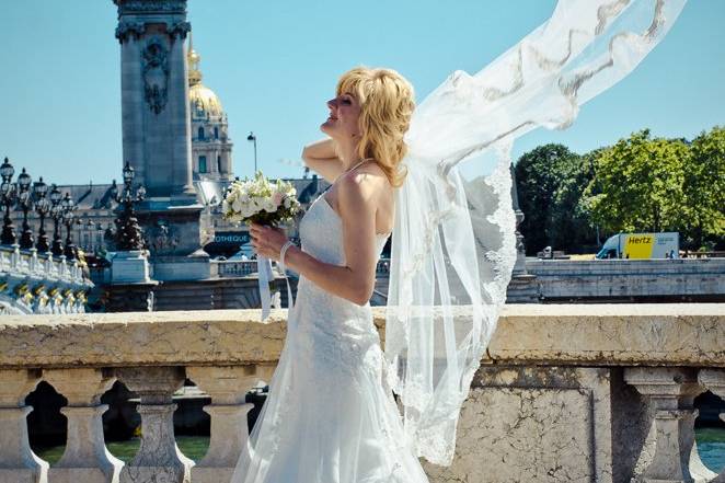 Photo mariage a Paris