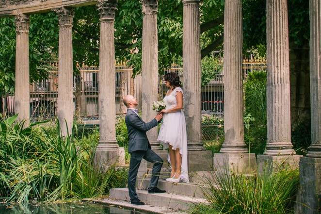 Photo mariage à Paris