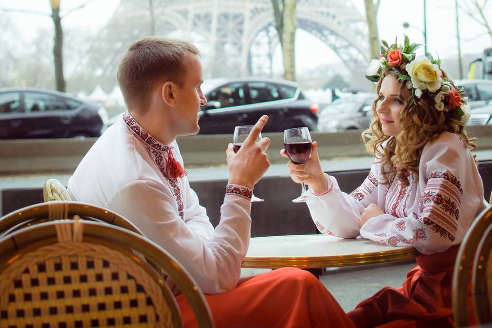 Photo mariage a Paris