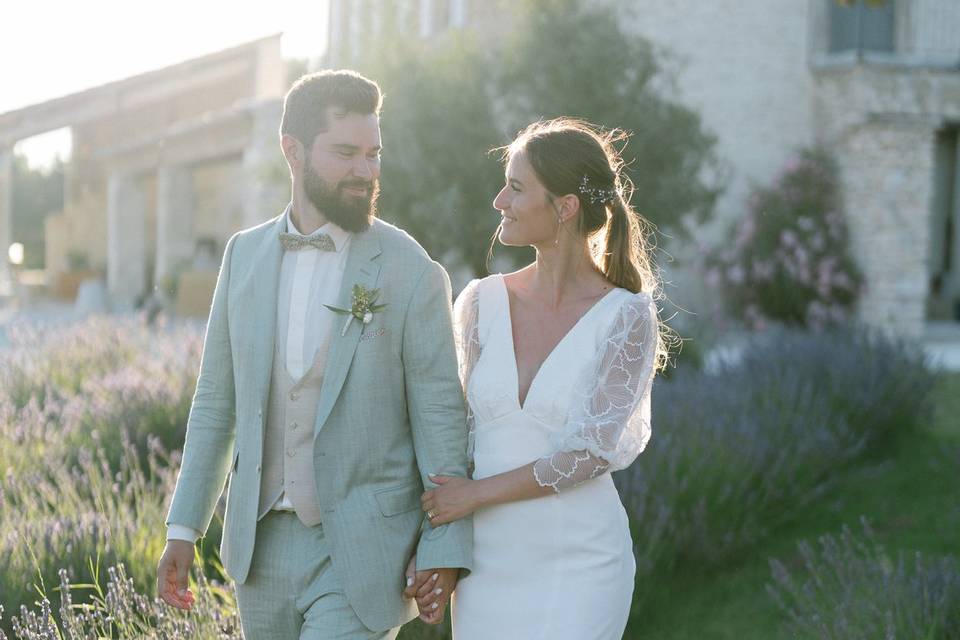 Couple lavande