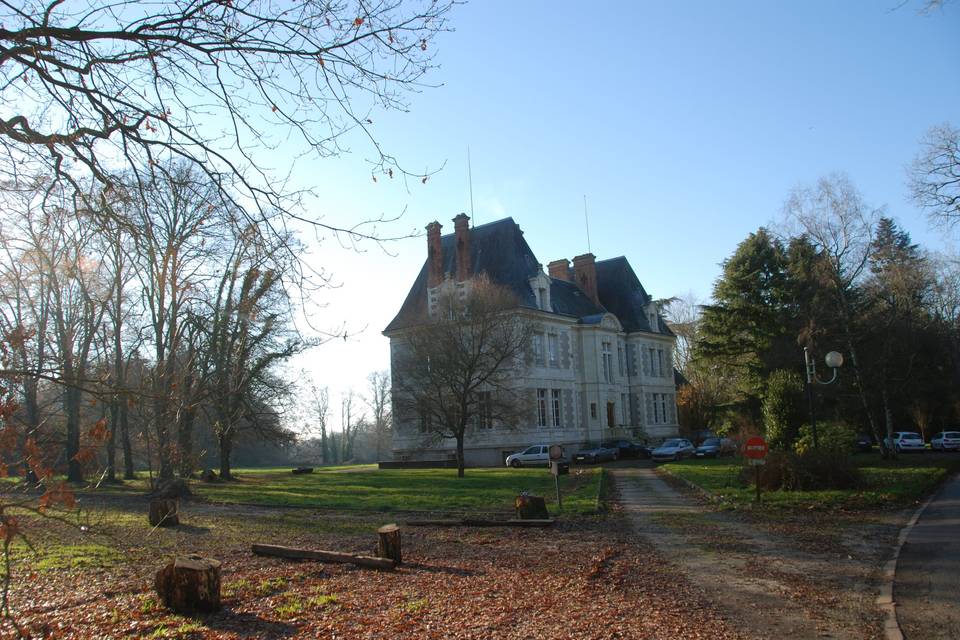 Vue du parking