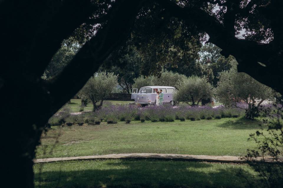 Arrivée de la mariée