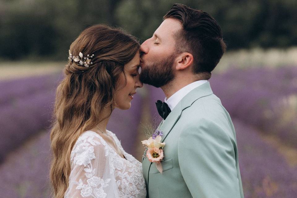 Couple lavande