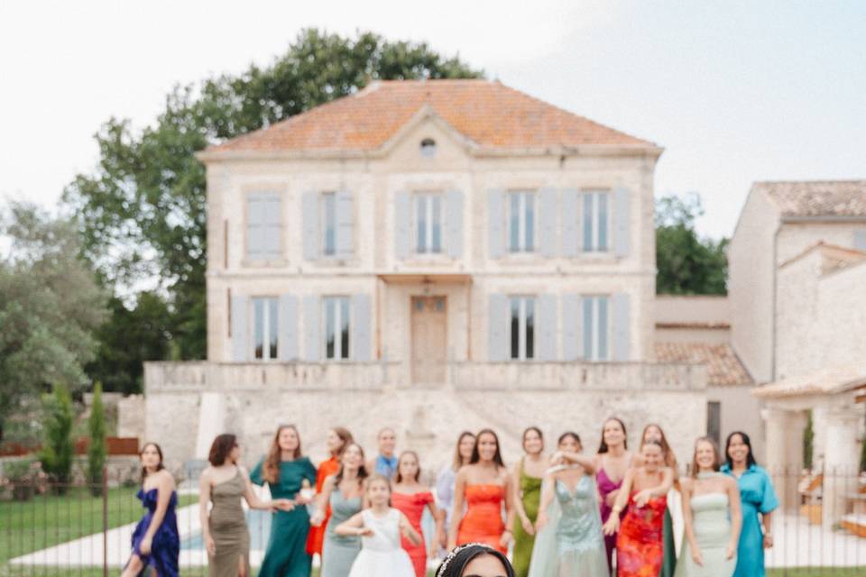 Lancer de bouquet