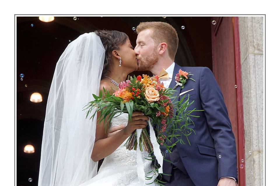 Photos de mariage à la mairie