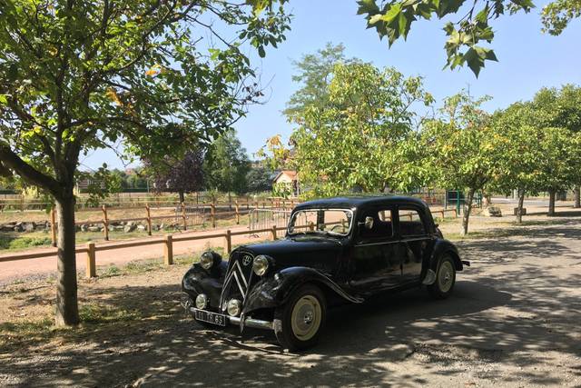 Vue d'angle - traction avant