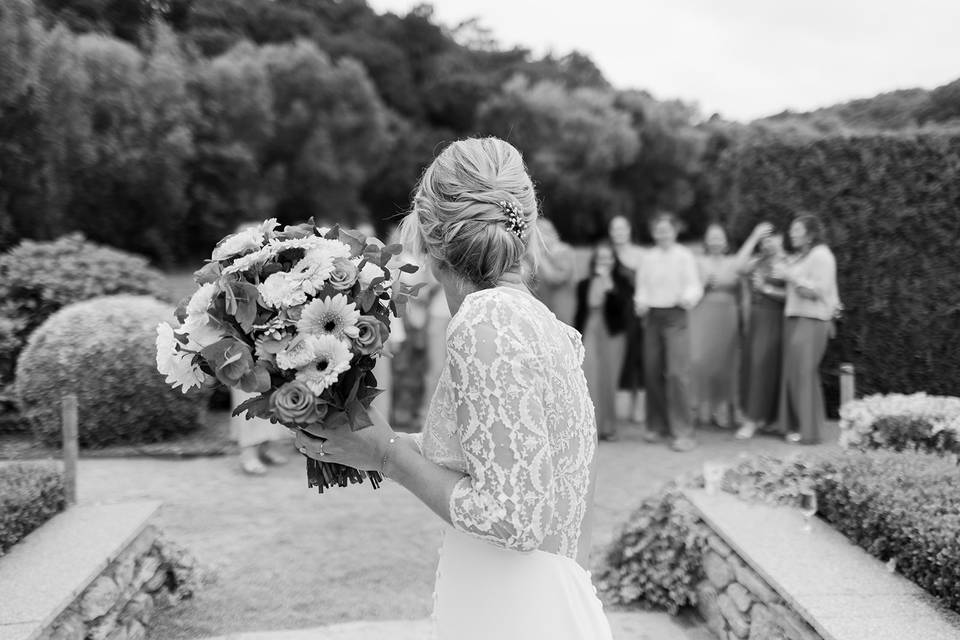 Lancer de bouquet