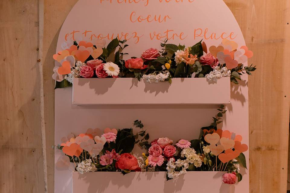 Panneau plan de table