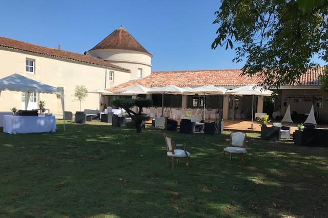 Salle terrasse face au parc